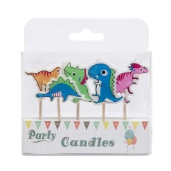 Clearance Overig Taartkaarsjes Dinosaurus