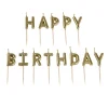 Best Overig Taartkaarsjes Happy Birthday Goud