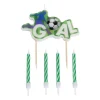 Online Overig Taartkaarsjes Voetbal & Taartopper Goal