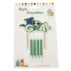 Online Overig Taartkaarsjes Voetbal & Taartopper Goal