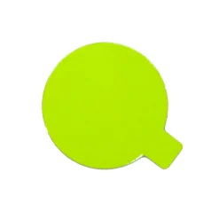 Hot Overig Taartkarton Groen/Zwart met lip Ø8 cm per stuk