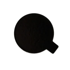 Hot Overig Taartkarton Groen/Zwart met lip Ø8 cm per stuk