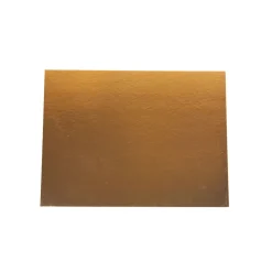 Outlet Overig Taartkarton Rechthoek Goud/Zwart 30x40cm per stuk