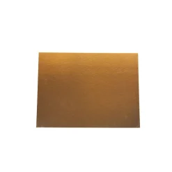 Discount Overig Taartkarton Rechthoek Goud/Zwart 20x30cm per stuk