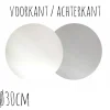 Online BrandNewCake Taartonderzetter Wit / Zilver Ø30cm 10st.
