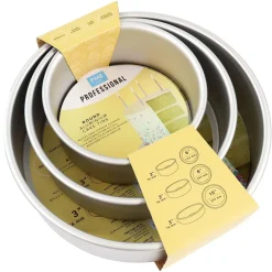 Outlet PME Taartpan Rond 5cm(h) Set/3