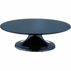 Online Overig Taartplateau Melamine Draaibaar Zwart Ø32x10cm