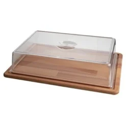 Best Overig Taartplateau Rechthoek Hout met Kap