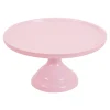 Clearance Overig Taartplateau Roze Melamine Ø23,5x12cm