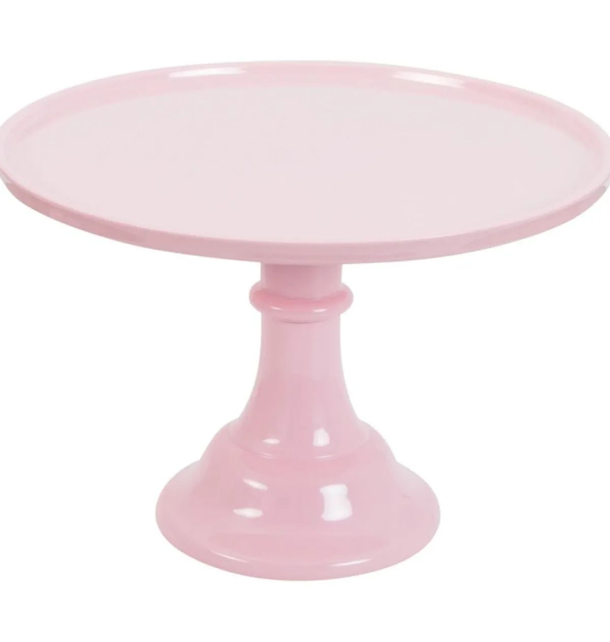 Overig Taartplateau Roze Melamine Ø30x20cm