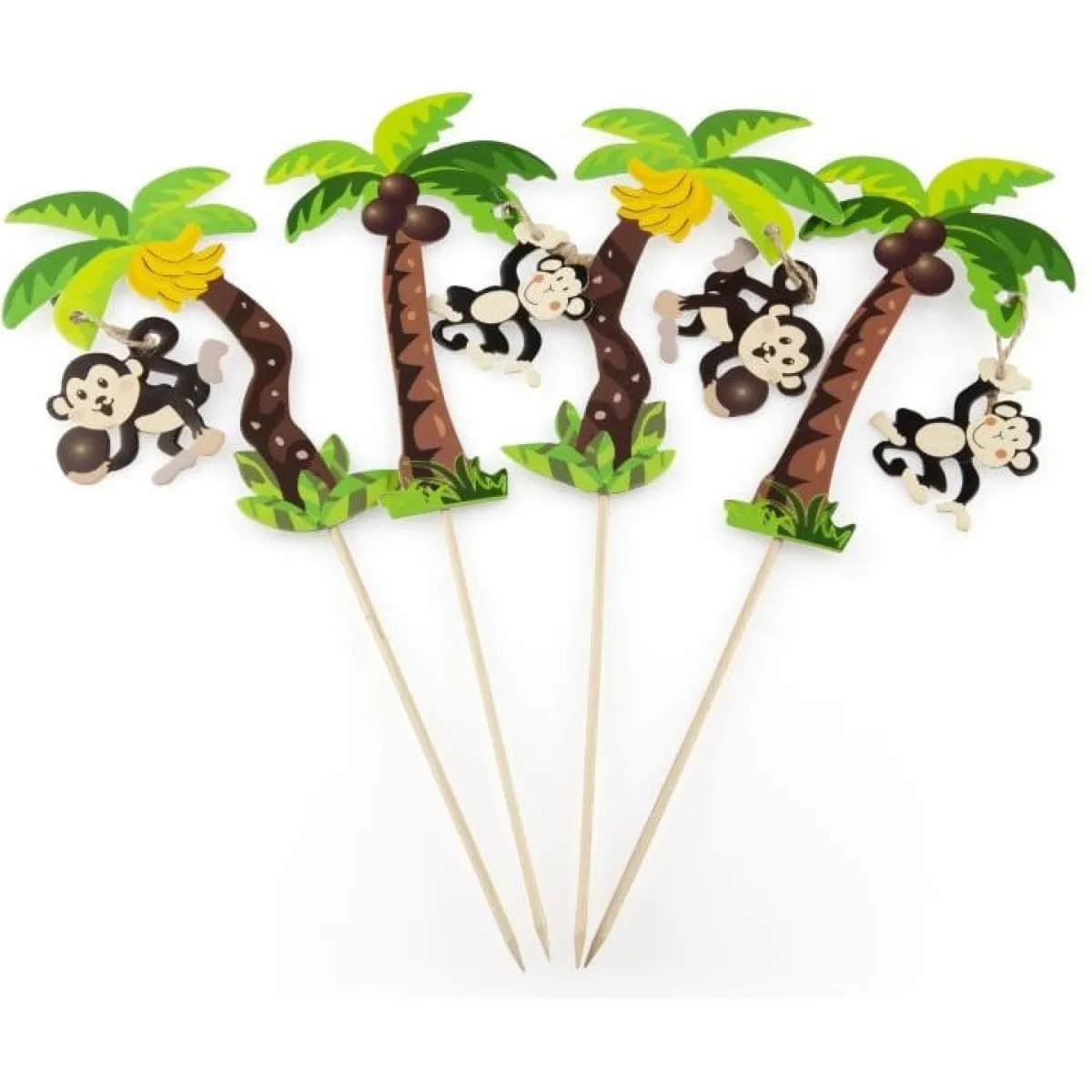 Sale Overig Taartprikker Slingeraap in Palm 25cm 50st.