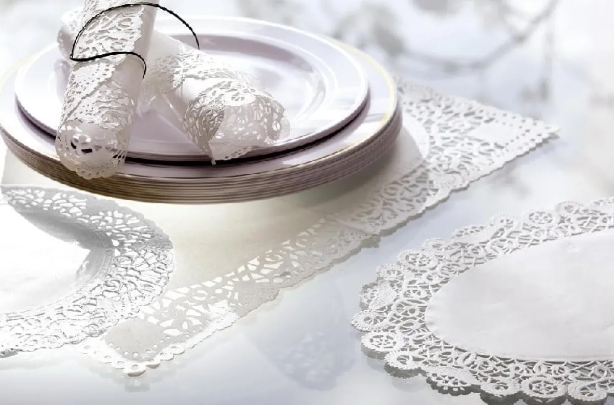 Online Overig Taartrand Ø26cm Wit 250 stuks