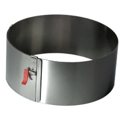 Sale Overig Taartring Verstelbaar met Klem Ø17-30cm x 15cm