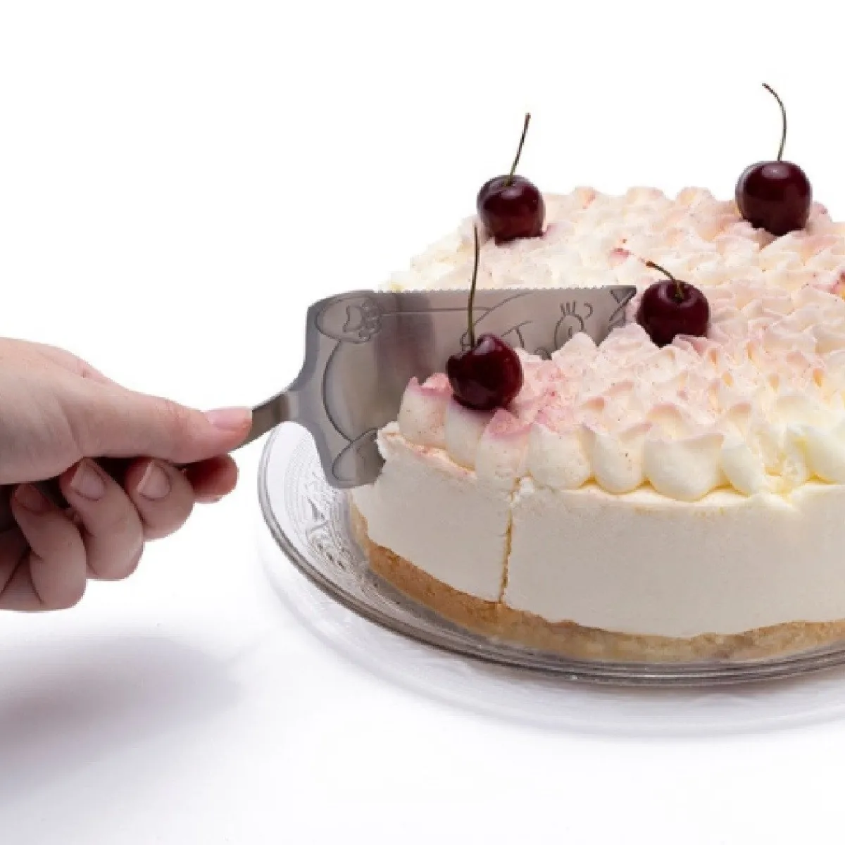 Overig Taartschep Kat Cakitty RVS 23cm