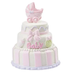 Best Overig Taarttopper Baby Girl Taart Polystone 7,5cm