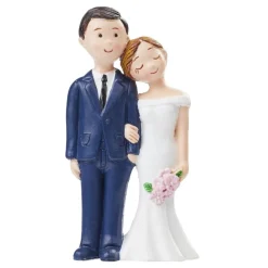 Online Overig Taarttopper Bruidspaar Arm in Arm Polystone 8cm