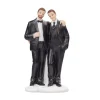 Sale Overig Taarttopper Bruidspaar Mannen Polystone 11,5cm