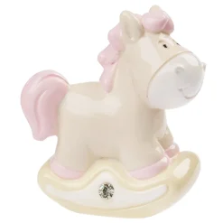 Clearance Overig Taarttopper Hobbelpaard Roze Polystone 4,5cm