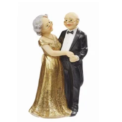 Hot Overig Taarttopper Jubileumskoppel Polystone 11,5cm