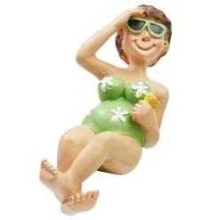 Taarttopper Strandganger Vrouw Liggend 6cm