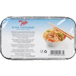 Clearance Tala Aluminium Bakvorm met Deksel 20x11x5,5cm Set/10