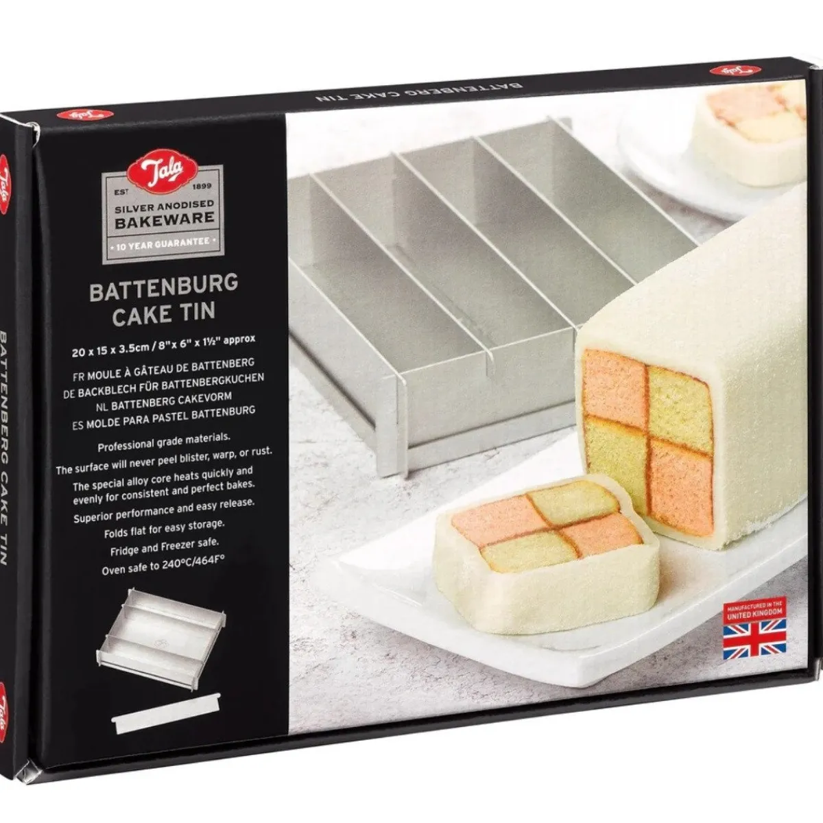 Clearance Tala Battenberg Bakvorm 20x15x3,5cm