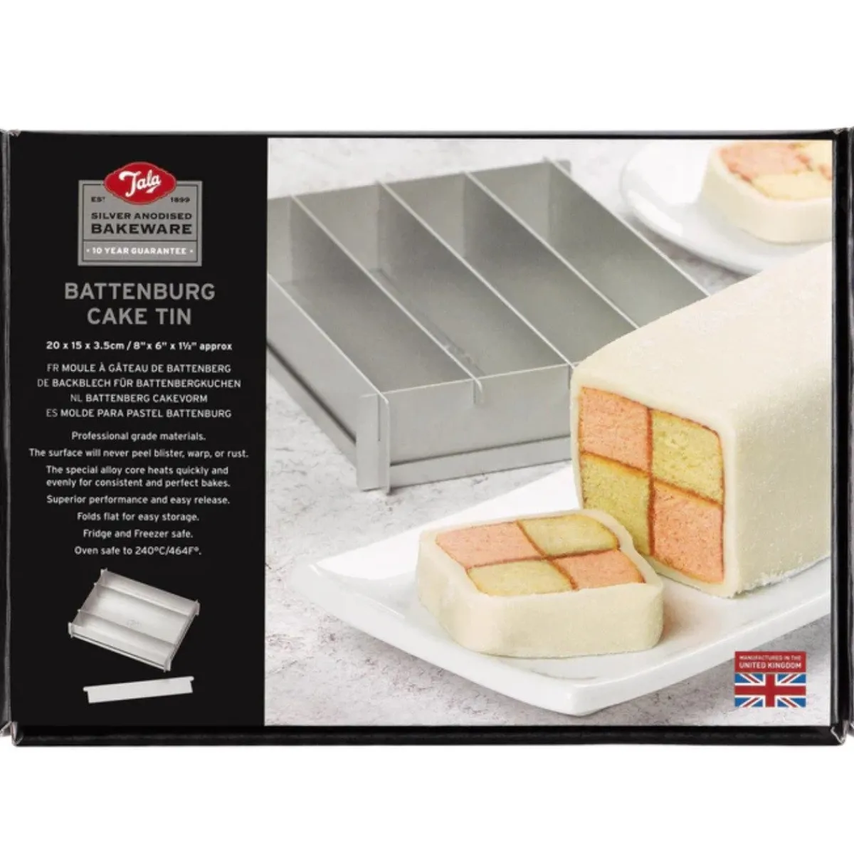 Clearance Tala Battenberg Bakvorm 20x15x3,5cm
