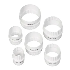 Tala Uitstekers Rond (Glad & Kartel) Kunststof Set/6