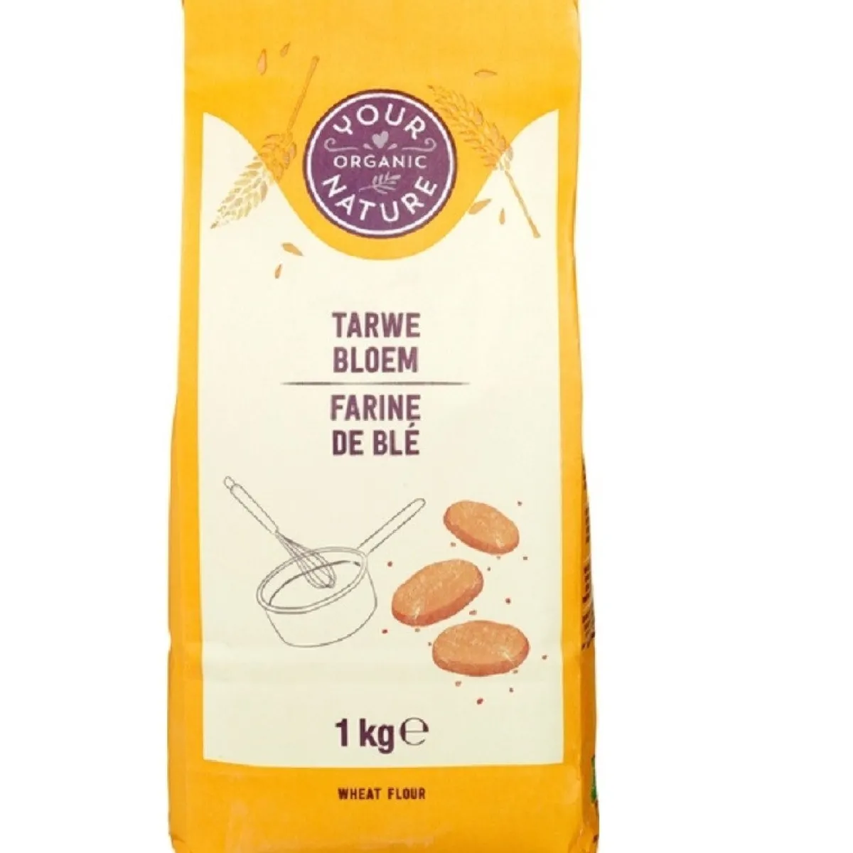Best Your Organic Nature Tarwebloem Biologisch 1kg