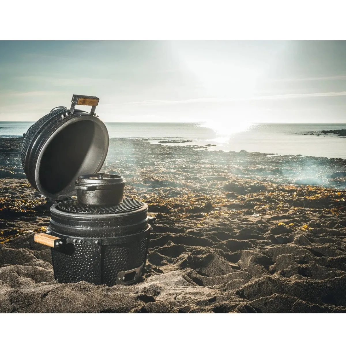 New The Windmill BBQ Pan Gietijzer Ø22cm (2,8L)