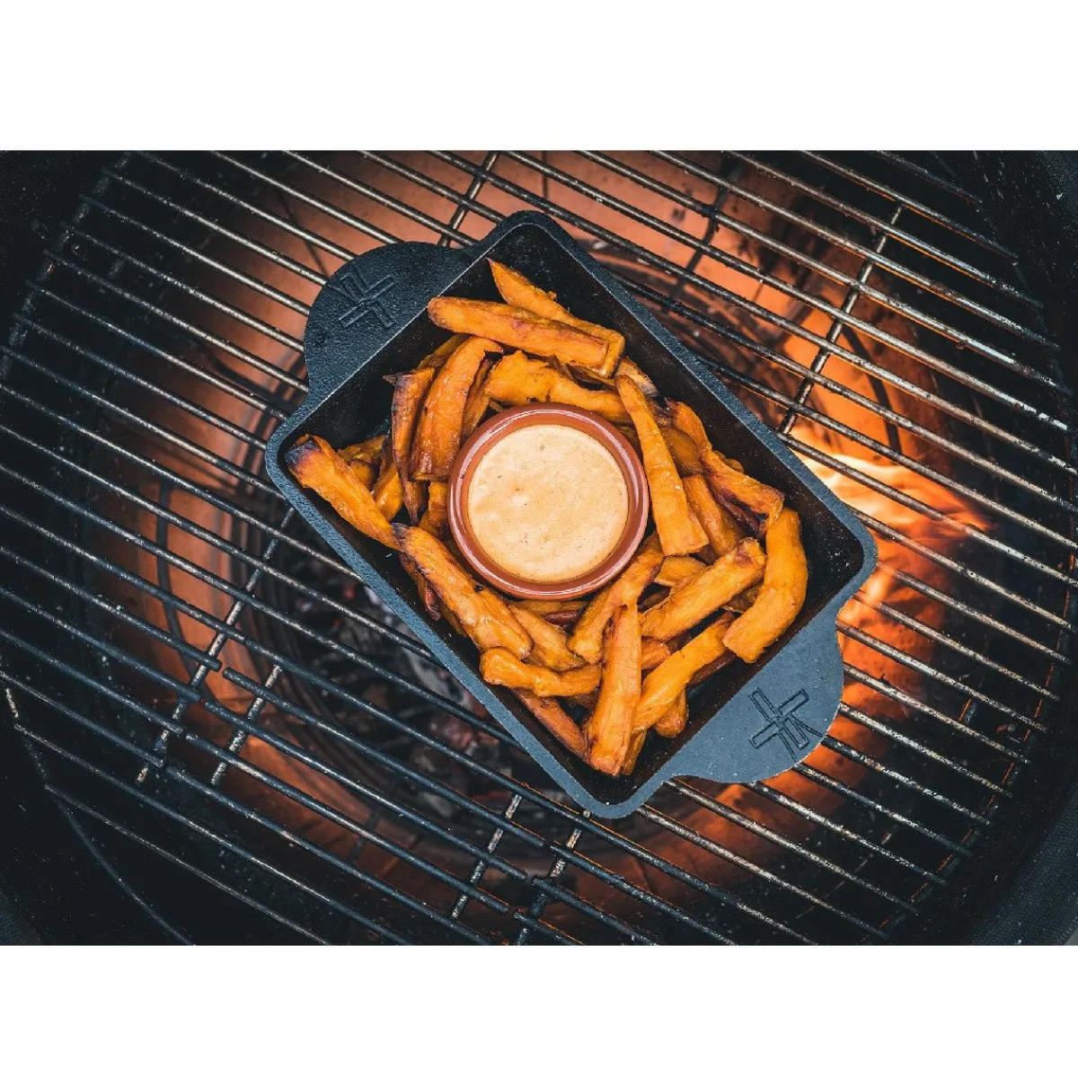 Clearance The Windmill Ovenschaal Gietijzer 26x15x5cm