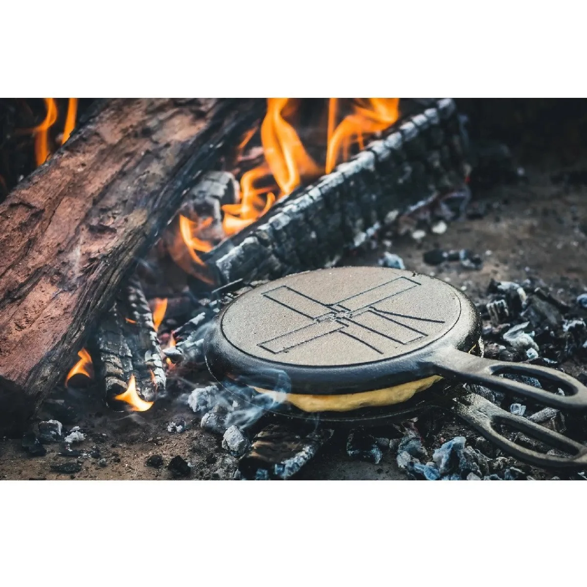 New The Windmill Wafelijzer Gietijzer