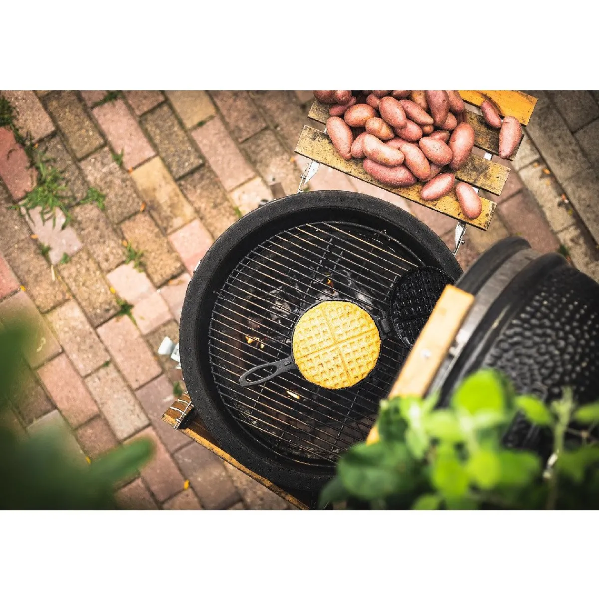 New The Windmill Wafelijzer Gietijzer