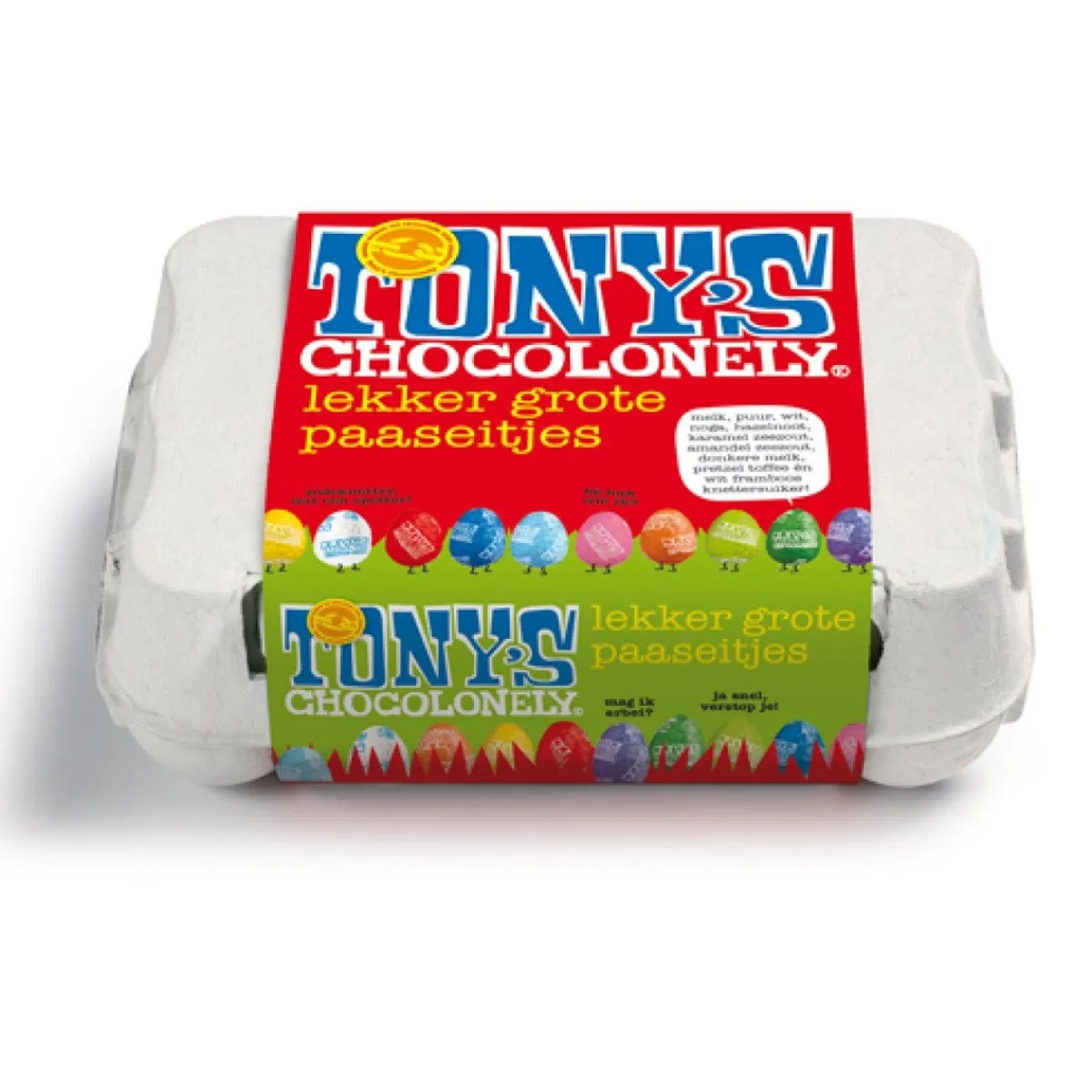 Sale Overig Tony's Chocolonely Paaseitjes Assortimentsdoosje 150g