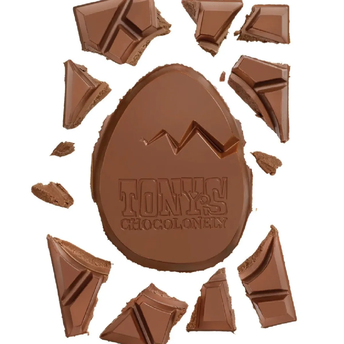 Discount Overig Tony's Chocolonely Paasreep Melk / Meringue / Citroen 180g