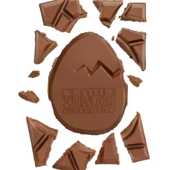 Hot Overig Tony's Chocolonely Paasreep Melk / Karamel / Zeezout 180g