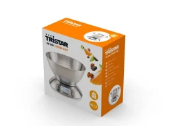 Sale Tristar Keukenweegschaal met Mengkom 5kg