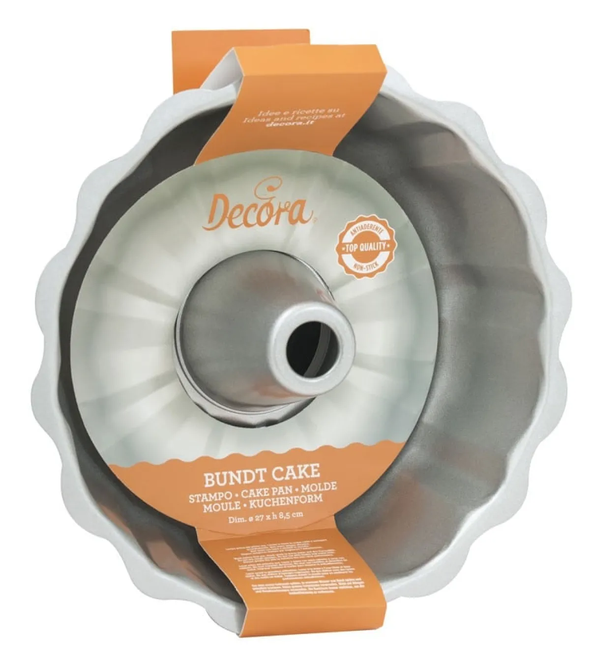 New Decora Tulband Bakvorm Ciambellone Ø27x8,5 (h) cm