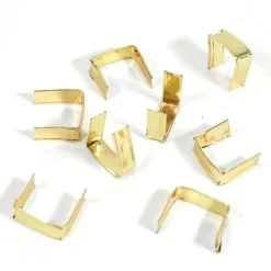 Hot Overig U-Clips Goud 1000 stuks