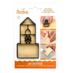 Best Decora Uitsteker Koekjeshuis 3D