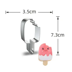 Best Happy Sprinkles Uitsteker RVS IJslolly