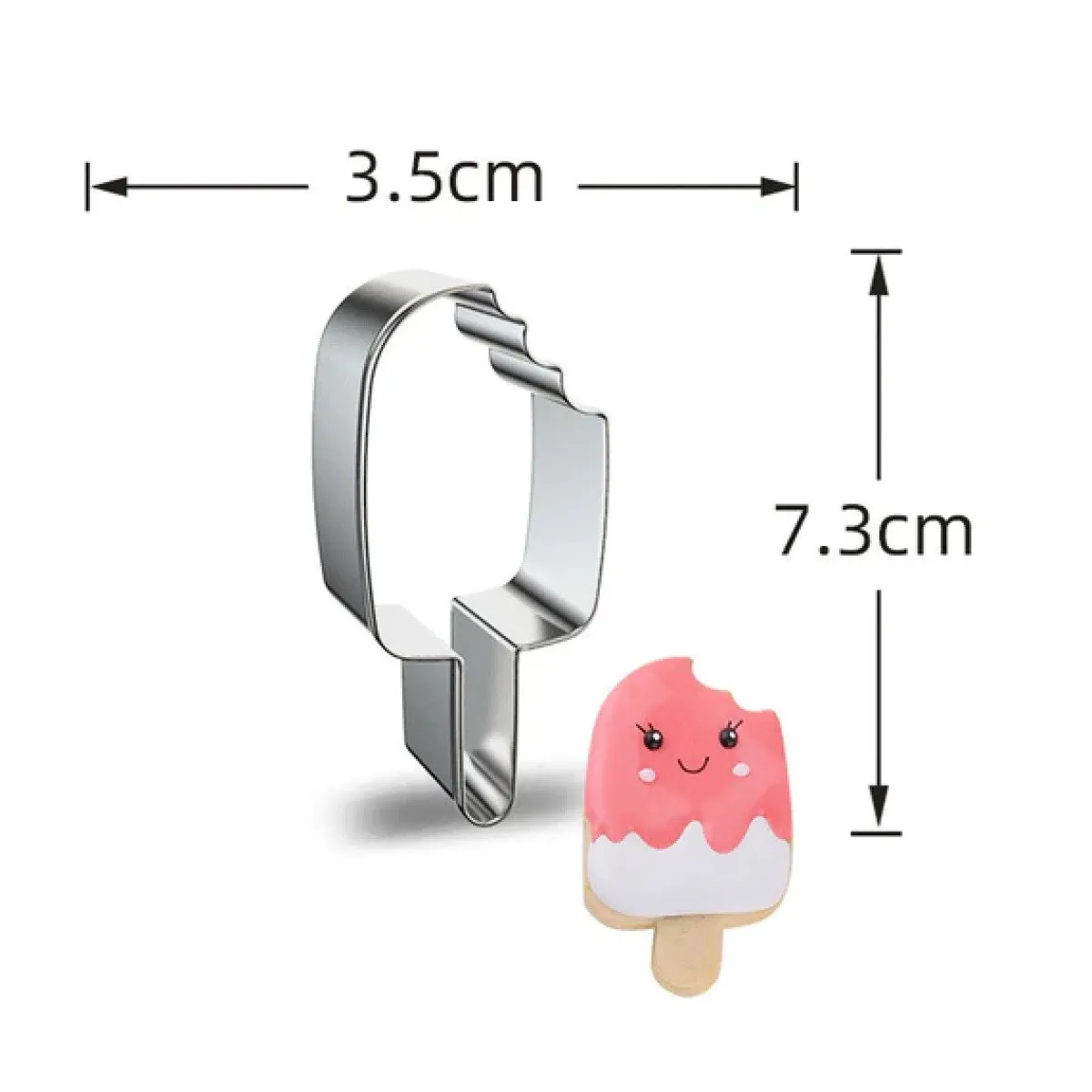 Best Happy Sprinkles Uitsteker RVS IJslolly