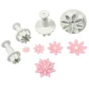 Clearance PME Uitstekerset Daisy Marguerite , set van 4