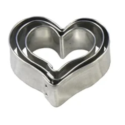 New Overig Uitstekerset Hart Ø3,5-6,5cm Set/3