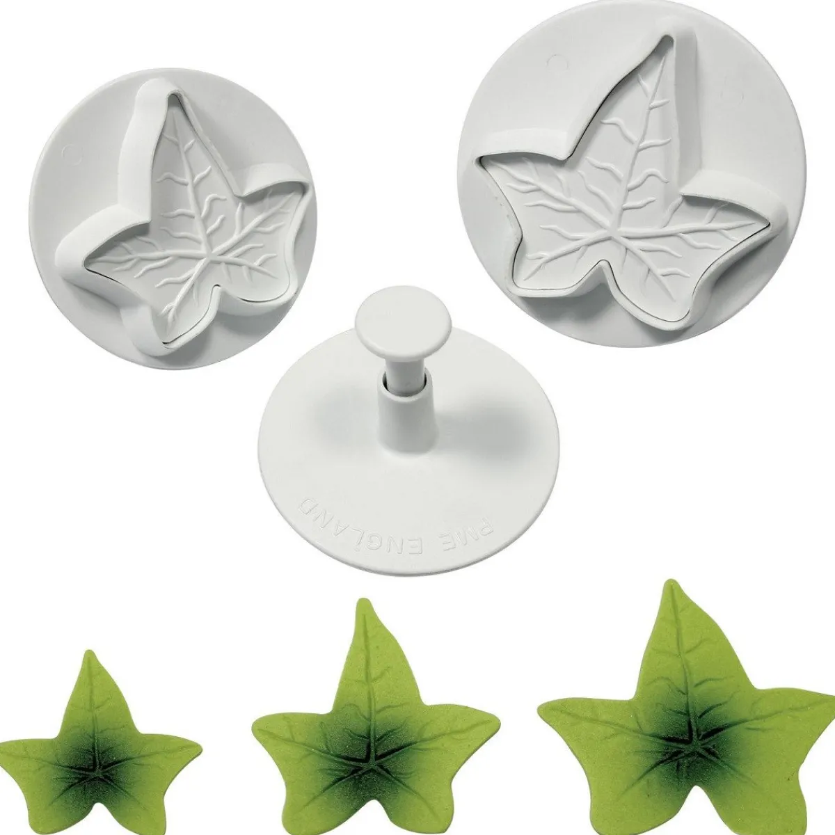 Outlet PME Uitstekerset Veined Ivy Leaf , set van 3