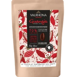 Clearance Valrhona Chocolade Druppels Puur Guanaja (70%) 250g