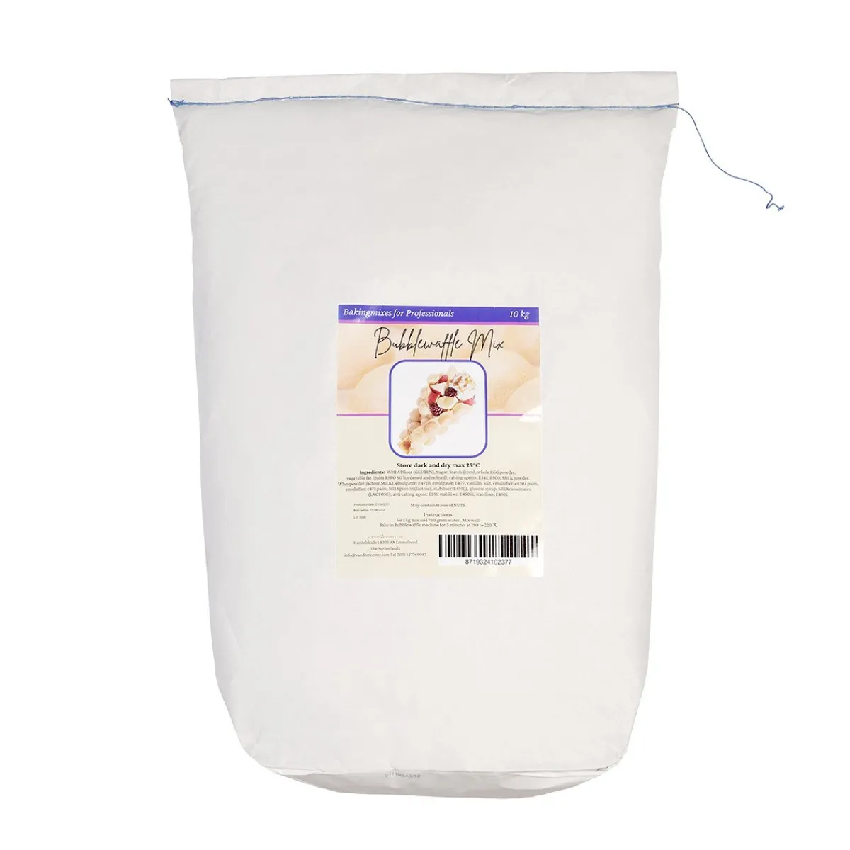 Discount Van de Meester VanDeMeester Bubblewafelmix 10kg