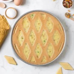 New Decora Vlaaistans Kunststof Traditioneel Ø30 cm 2-delig