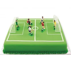 Clearance Voetballers met Goals Taartset