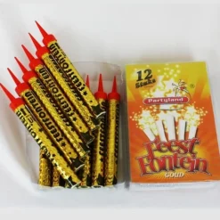 Sale Overig Vuurwerk Feestfontein met Voetje Goud 45sec. 12st.